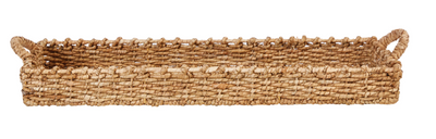 Seagrass Woven Tray w/ Handles