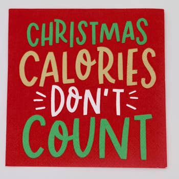 Holiday Paper Cocktail Napkins