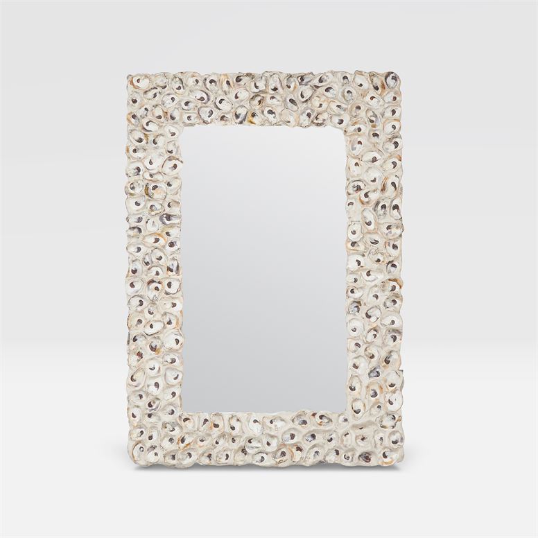 Buford Natural Oyster Mirror