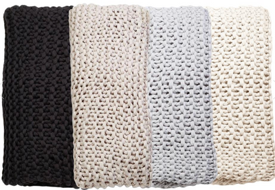Antique Hand Knit Throw