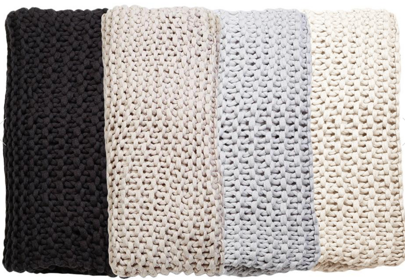 Antique Hand Knit Throw
