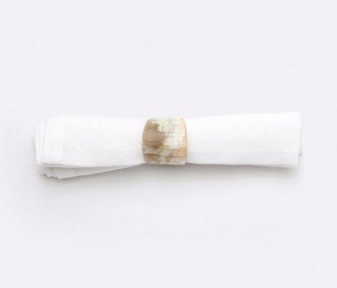 Natural Horn Napkin Rings